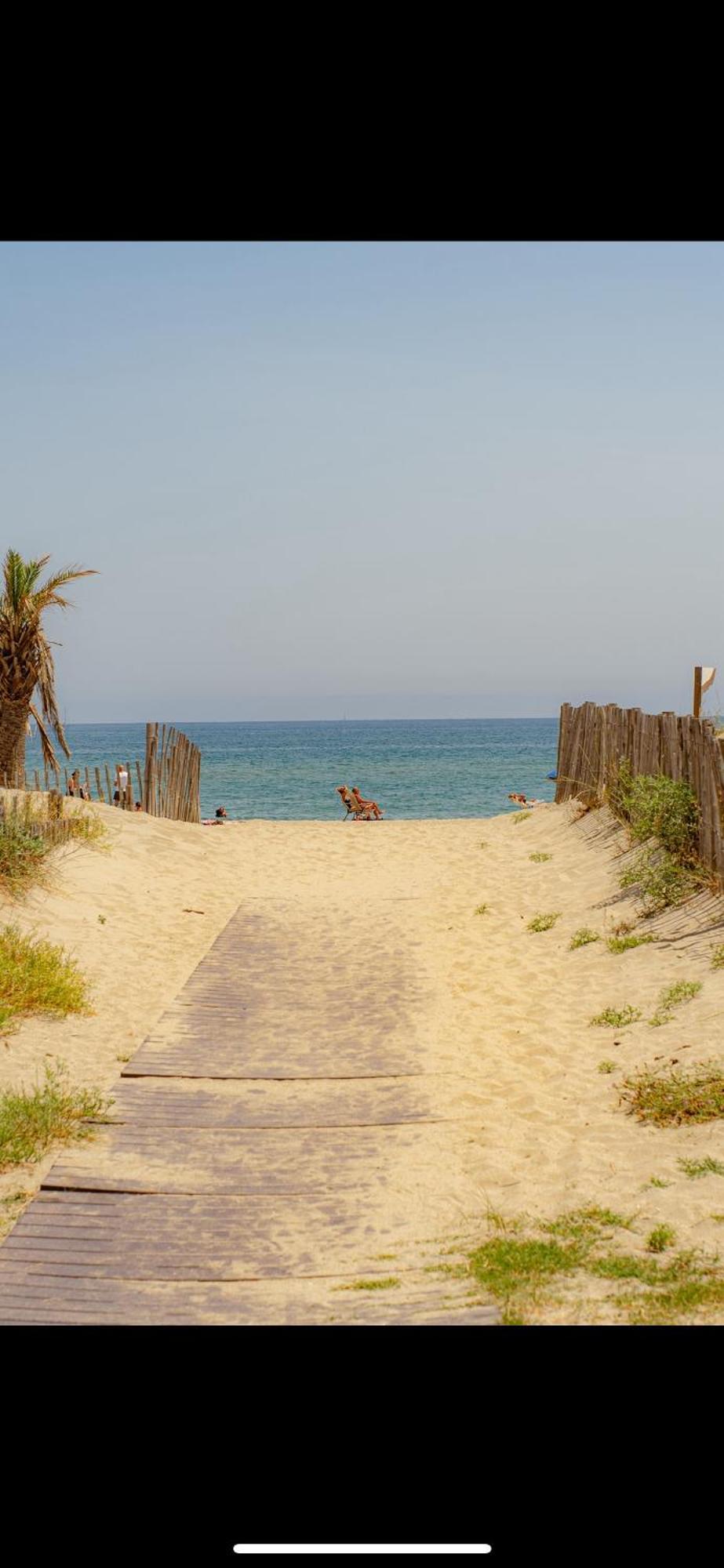 Agreable Studio Les Pieds Dans L'Eau Le Barcares Exterior photo