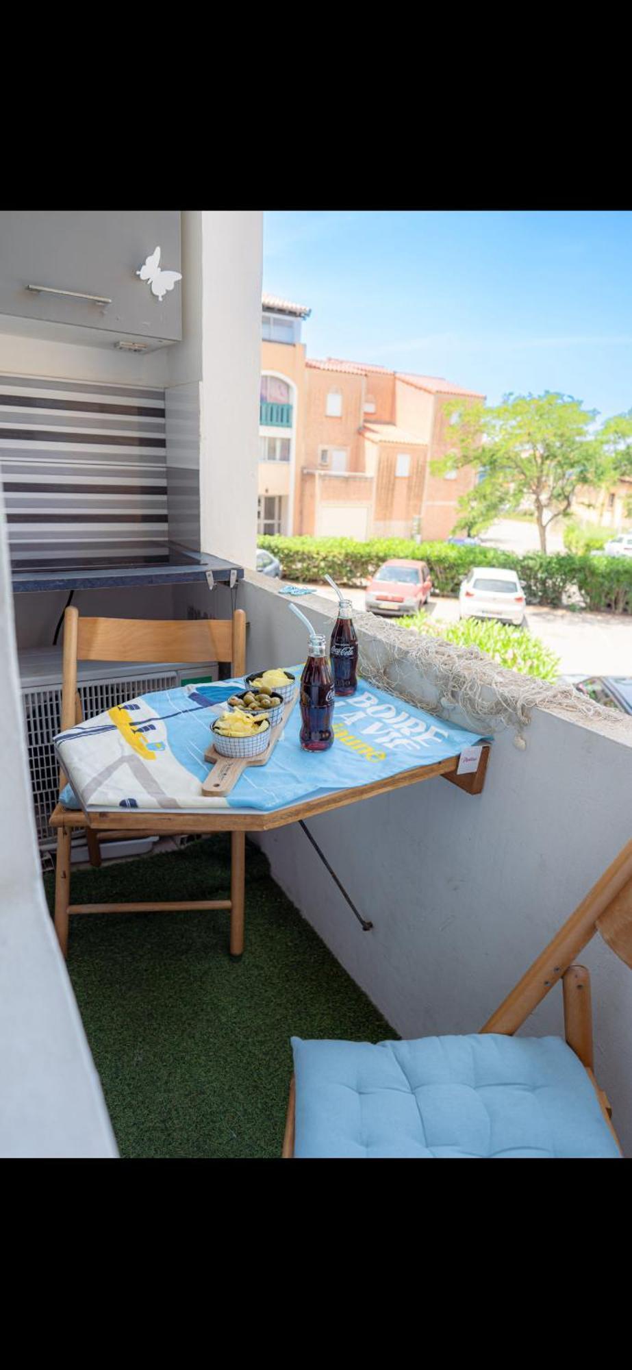 Agreable Studio Les Pieds Dans L'Eau Le Barcares Exterior photo